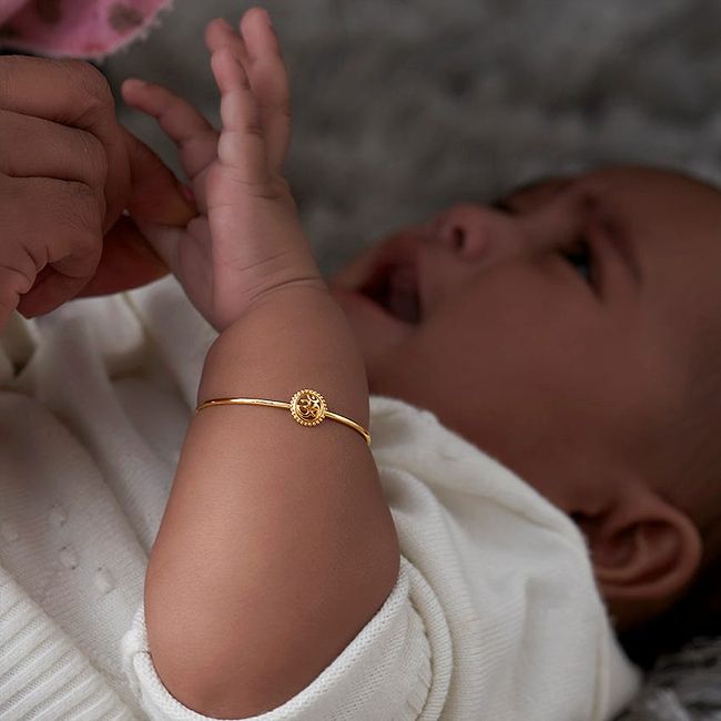 Baby girl gold bracelet designs hotsell