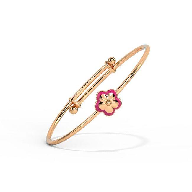 Adjustable gold bracelet for baby shop
