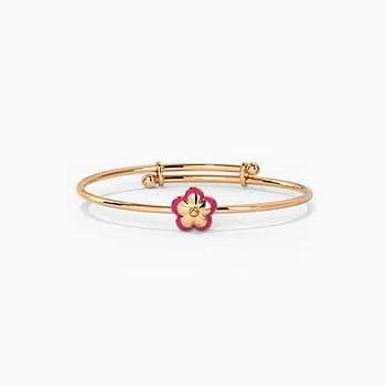 Bloom Adjustable Baby Gold Bangle