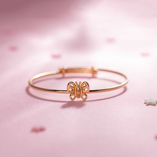 Baby kada in gold hotsell