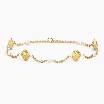 Loren Cutout Pearl Bracelet