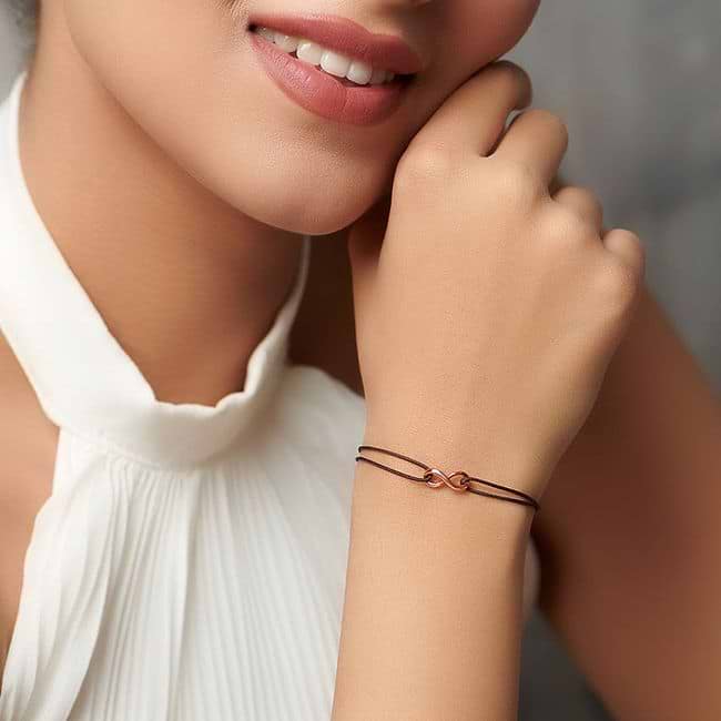 Caratlane infinity bracelet shop