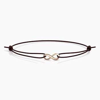 Infinity Knot Gold Bracelet