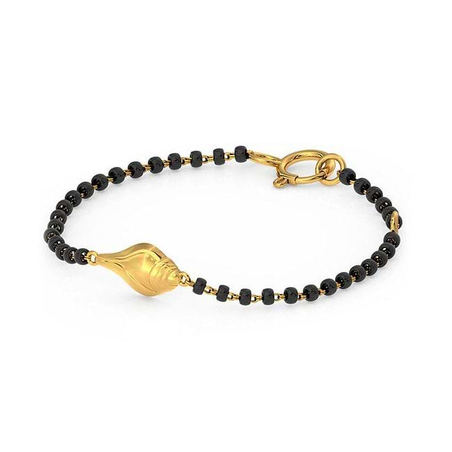 Swastik Baby Nazaria Gold Bracelet Set Of 2 | Kid Bracelet | CaratLane