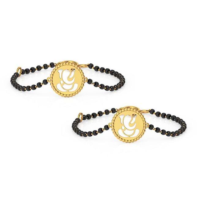 Classic Baby Nazaria Gold Bracelet | Bracelet For Kids | CaratLane