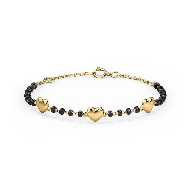 Shop Shiva Baby Nazaria Gold Bracelet Online | CaratLane US
