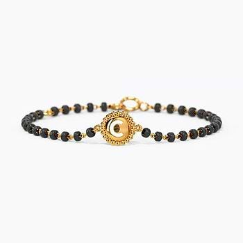 Alphabet C Kids Nazaria Gold Bracelet