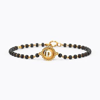 Alphabet D Kids Nazaria Gold Bracelet