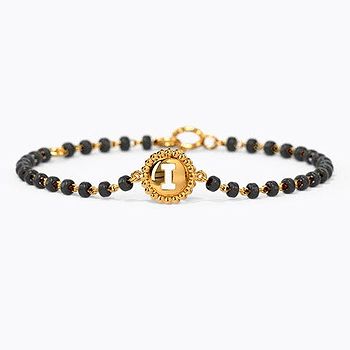 Alphabet I Kids Nazaria Gold Bracelet