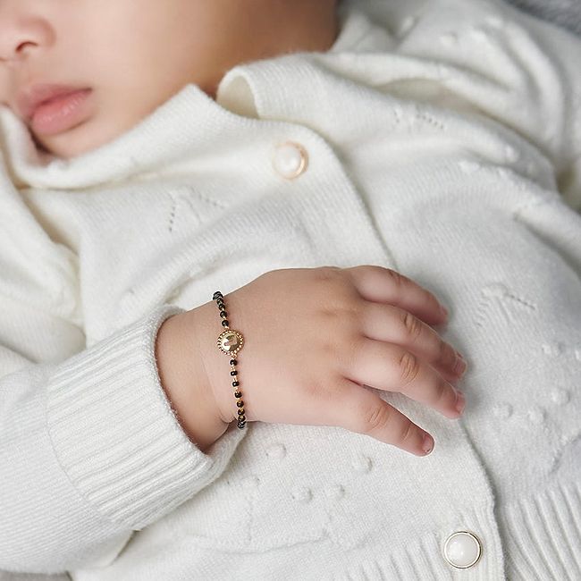 Baby gold bracelet designs with price top