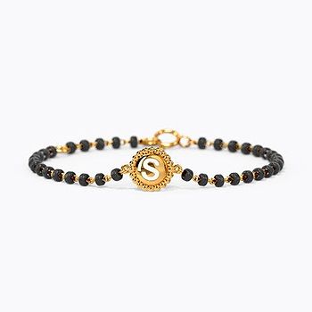 Alphabet S Kids Nazaria Gold Bracelet