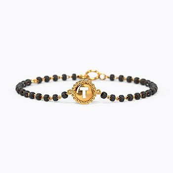 Alphabet T Kids Nazaria Gold Bracelet