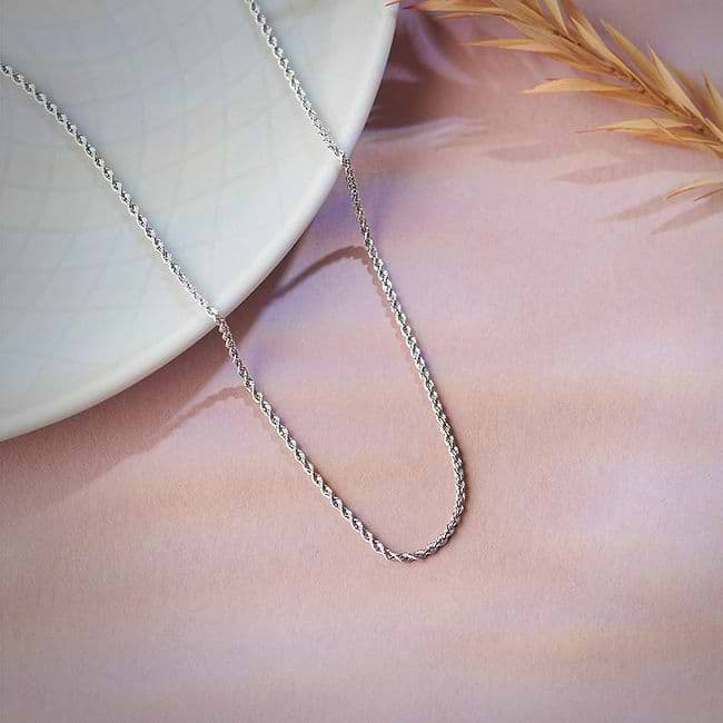 Caratlane shop platinum chain