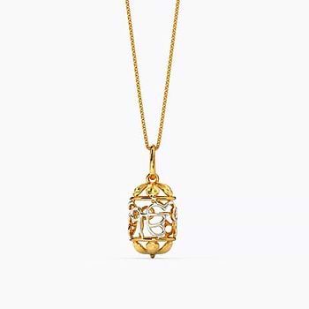 Divine Ek Onkar Gold Charm/Pendant