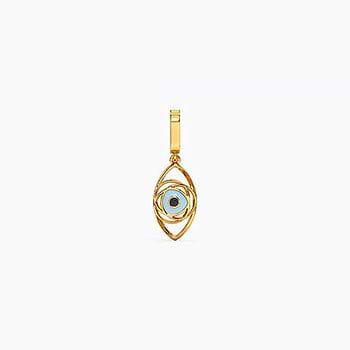 Ideal Evil Eye Gold Charm Pendant