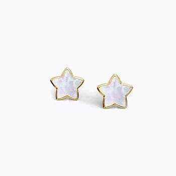 Mommy's Star Kids' Gemstone Earrings