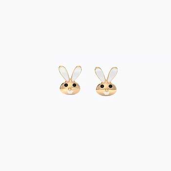Bunny Kids' Gold Earrings