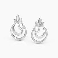 Caratlane outlet platinum earrings