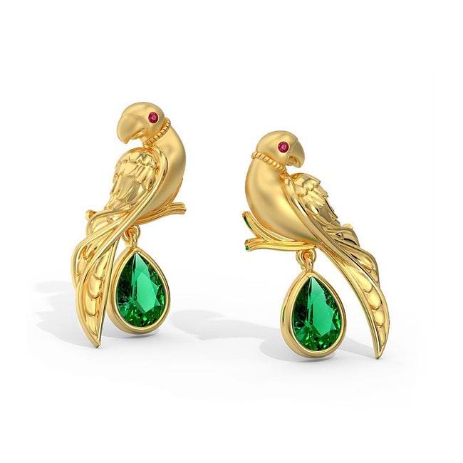 Budgie earrings clearance