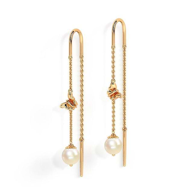 Caratlane sui dhaga earrings outlet