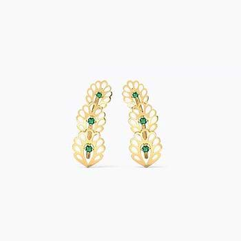 Zaha Cutout Gemstone Ear Cuffs