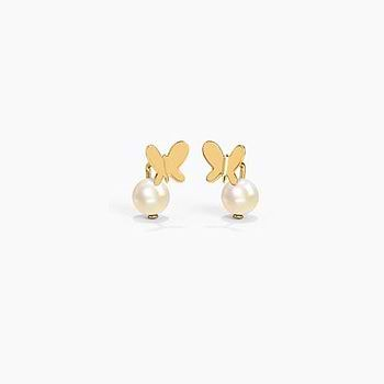 Kids' Pearl Earrings by Archana