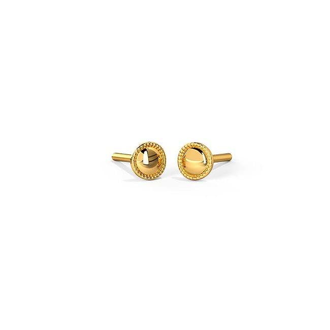 Shop Diva Kids' Gold Earrings Online CaratLane US