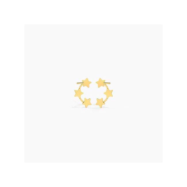 Three star earrings cheap