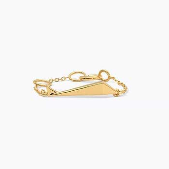 Jet Setters Gold Watch Charm