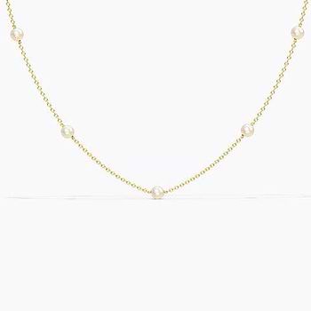 Assemble Pearl Station Necklace