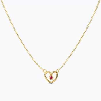 Forever Love Kids' Gemstone Necklace For Kids