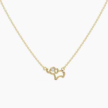 Lil Elly Kids' Gemstone Necklace For Kids