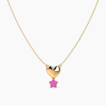 Lovely Star Kids' Gold Necklace