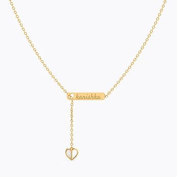 Forever Love Personalised Gold Necklace
