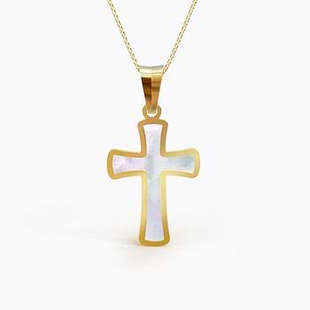 Cross Kids' Gemstone Pendant