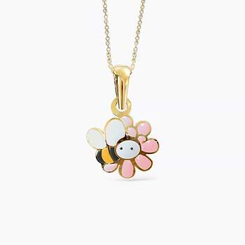 Busy Bee Kids' Gold Pendant