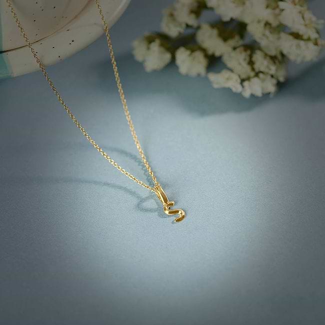 Tanishq alphabet pendants shop