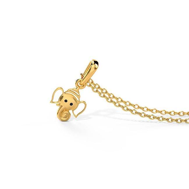Baby gold pendant price on sale