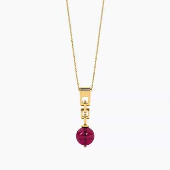 Azure Links Gemstone Pendant