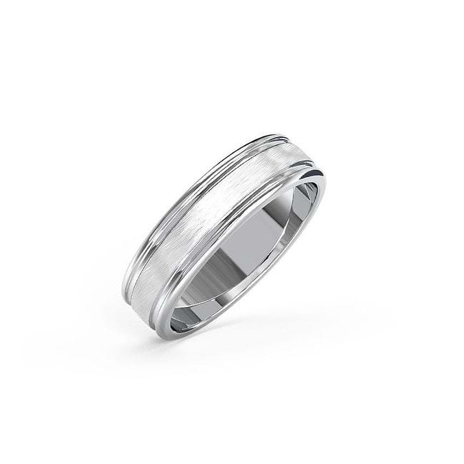 Olive Platinum Band For Her | Stylish Platinum Ring | CaratLane