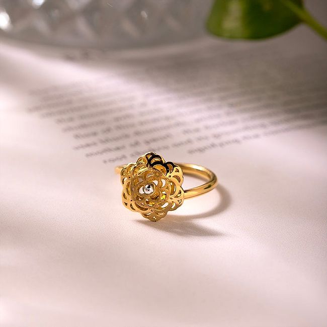 Caratlane peacock ring discount
