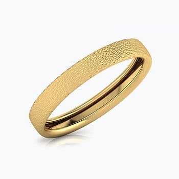 Ashton Hammered Gold Ring