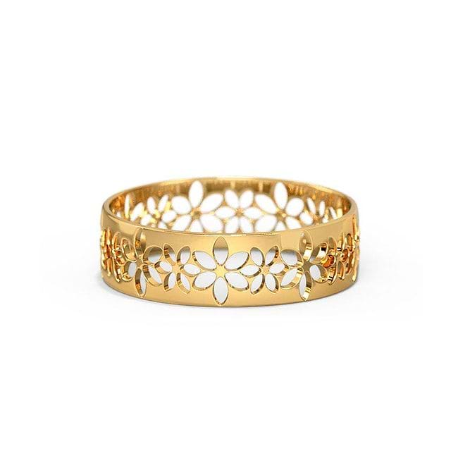 Designer Platinum, Yellow & Rose Gold Ring for Women JL PT 1166