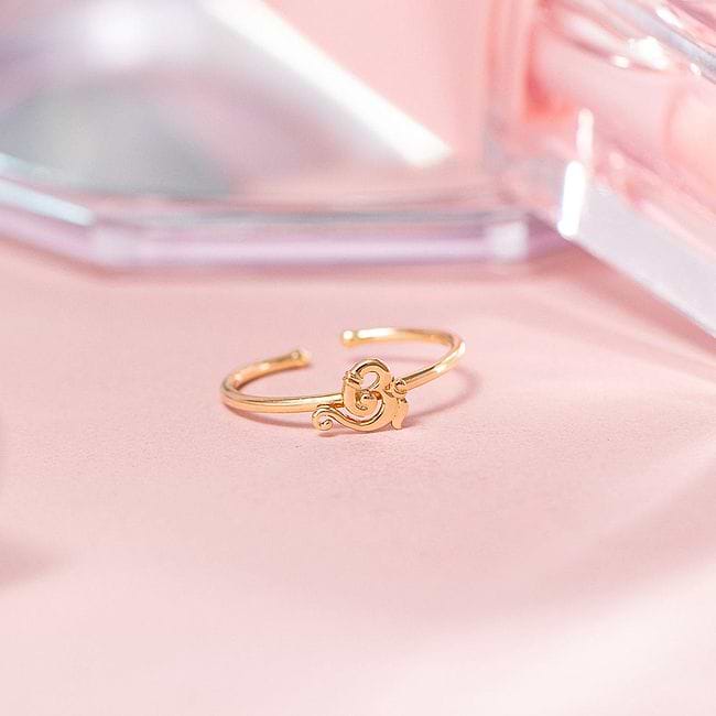 Baby gold ring online shopping shop