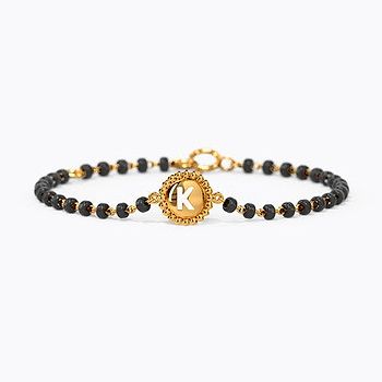 Alphabet K Kids Nazaria Gold Bracelet