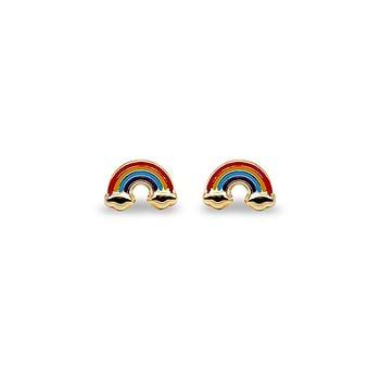 Rainbow Cloud Kids' Earrings