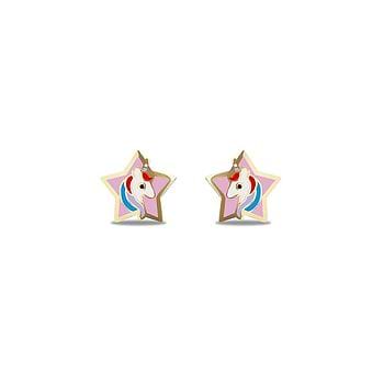Unicorn Star Kids' Earrings