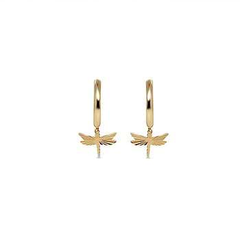 Butterfly Kids' Gold Earrings