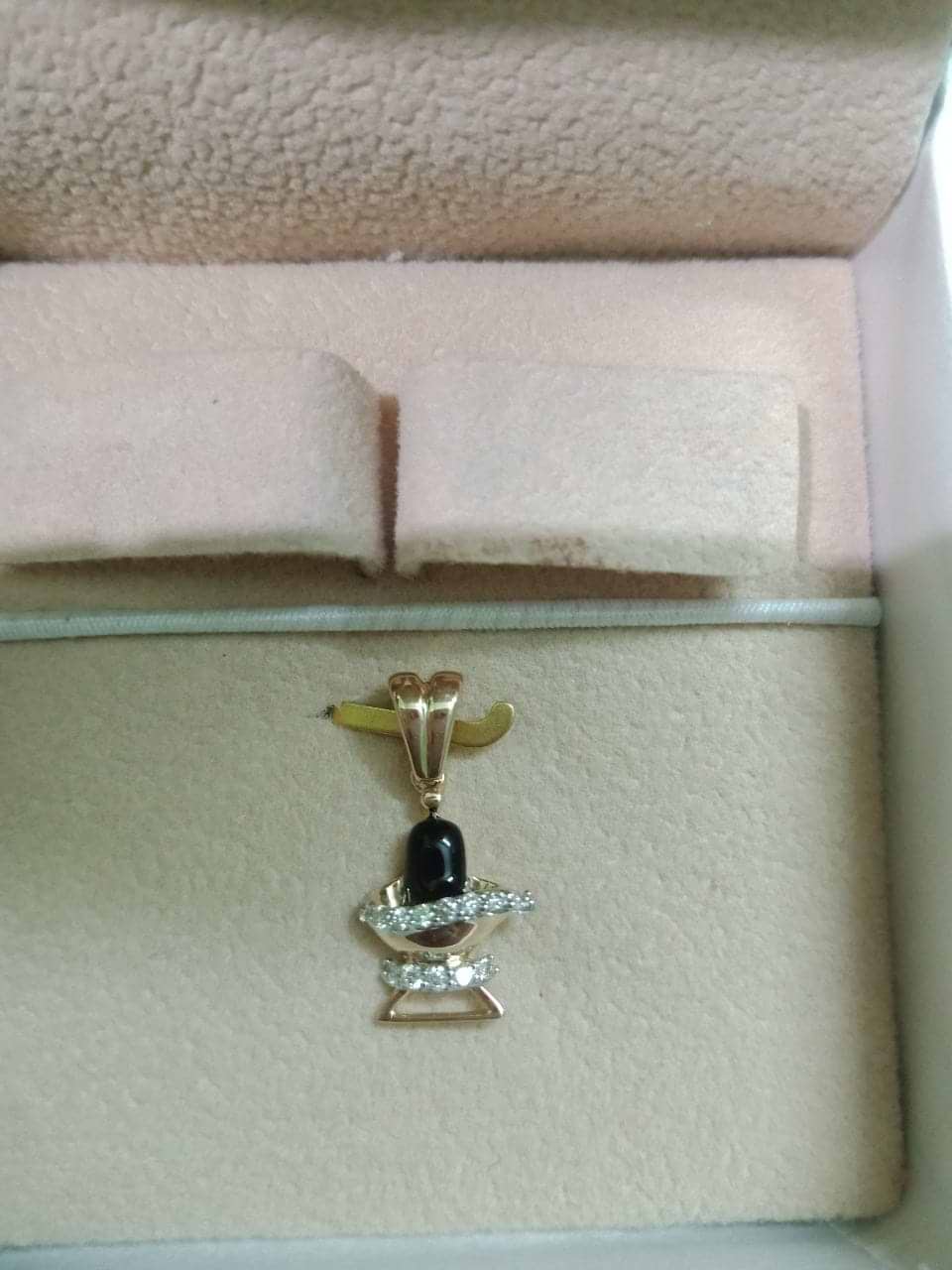 Shop Shiv Ling Diamond Pendant Online CaratLane US