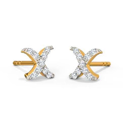 Gold Stud Earrings